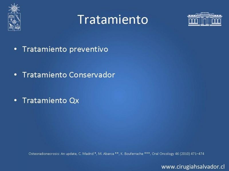 Diapositiva 13 de Osteorradionecrosis