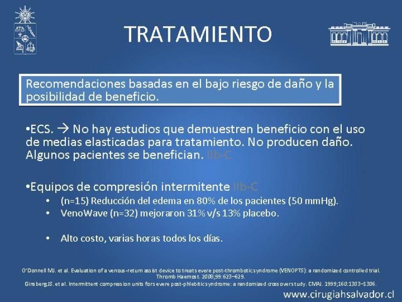 Diapositiva 13 de Síndrome Postrombótico