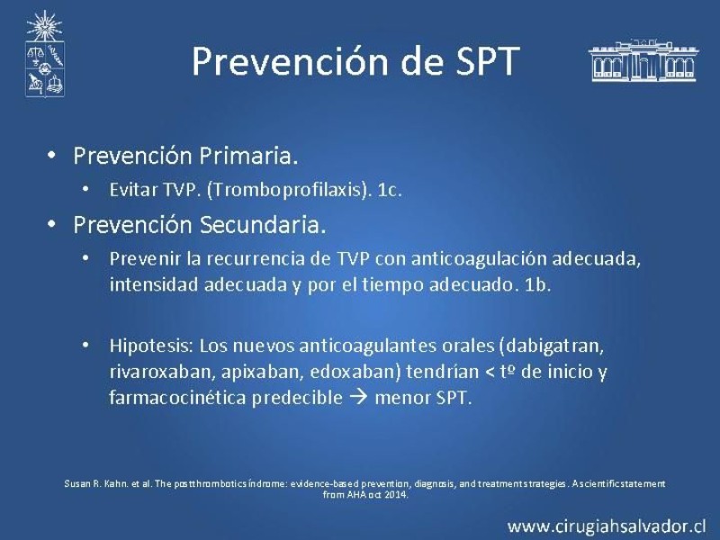 Diapositiva 10 de Síndrome Postrombótico
