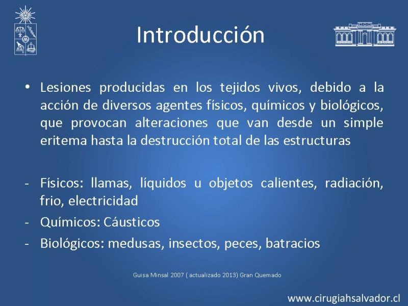 Diapositiva 1 de Gran Quemado: Manejo primeras 24hrs