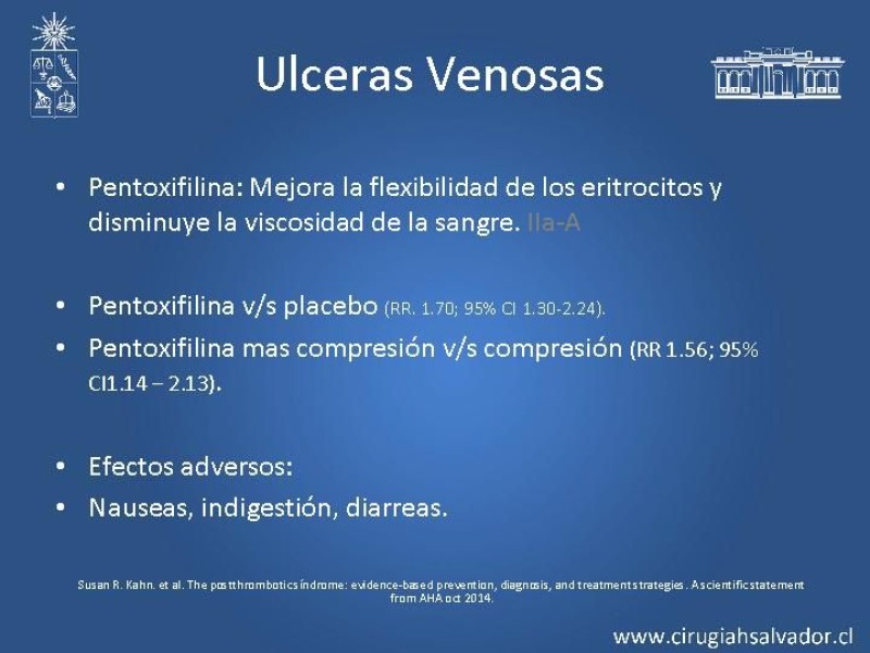 Diapositiva 19 de Síndrome Postrombótico