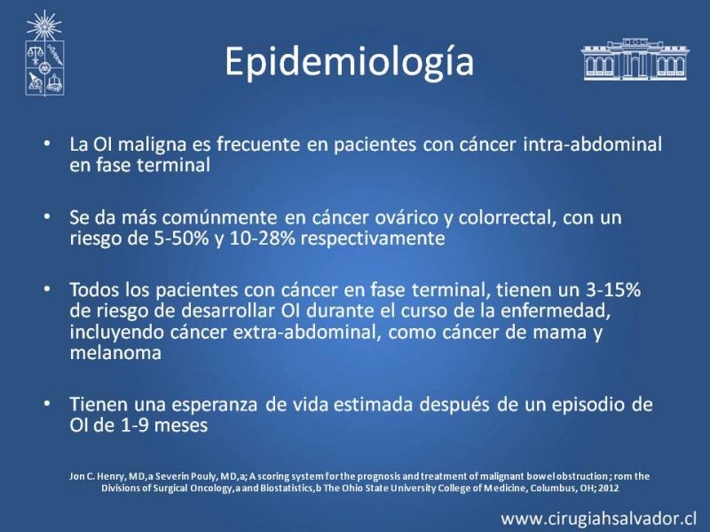 Diapositiva 3 de Obstrucción intestinal neoplásica asociada a carcinomatosis peritoneal