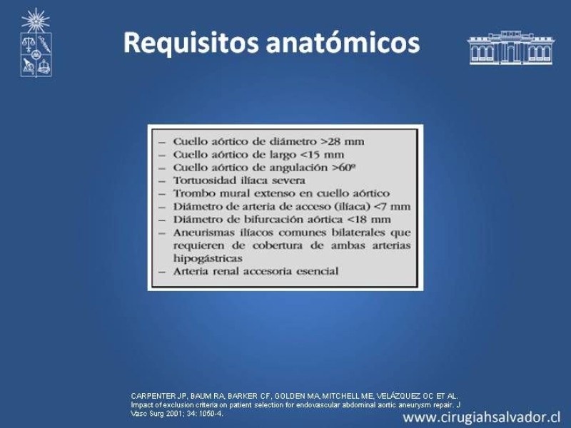 Diapositiva 7 de Complicaciones de EVAR