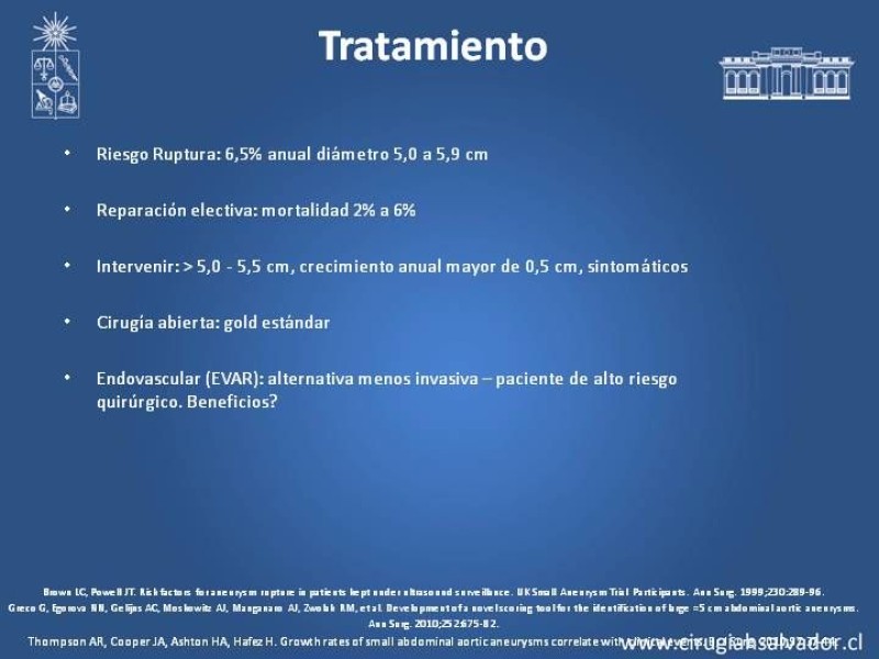Diapositiva 2 de Complicaciones de EVAR