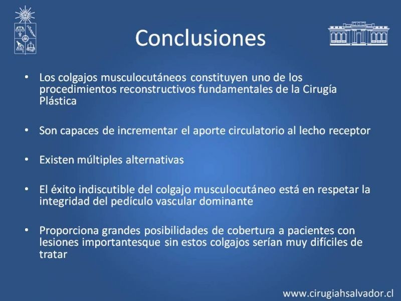 Diapositiva 16 de Colgajos musculocutáneos