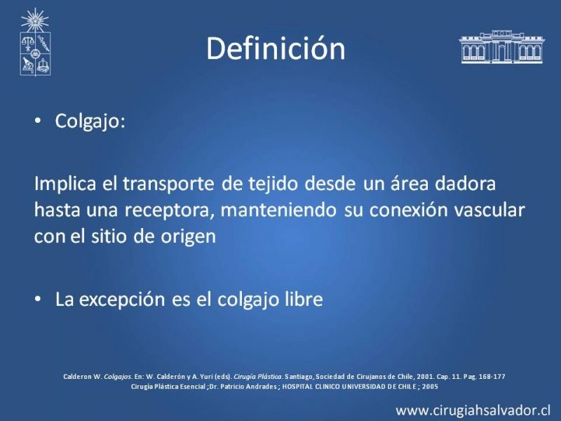 Diapositiva 1 de Colgajos musculocutáneos