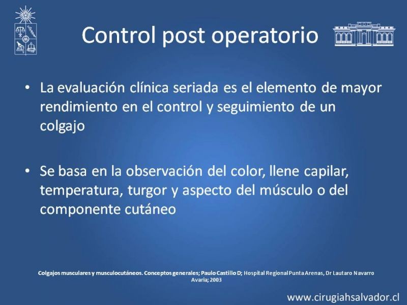 Diapositiva 11 de Colgajos musculocutáneos
