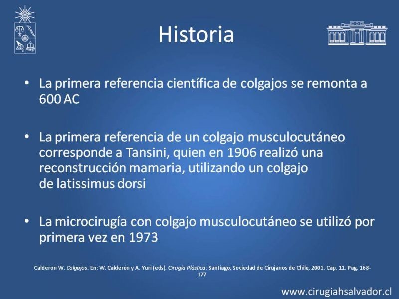 Diapositiva 2 de Colgajos musculocutáneos