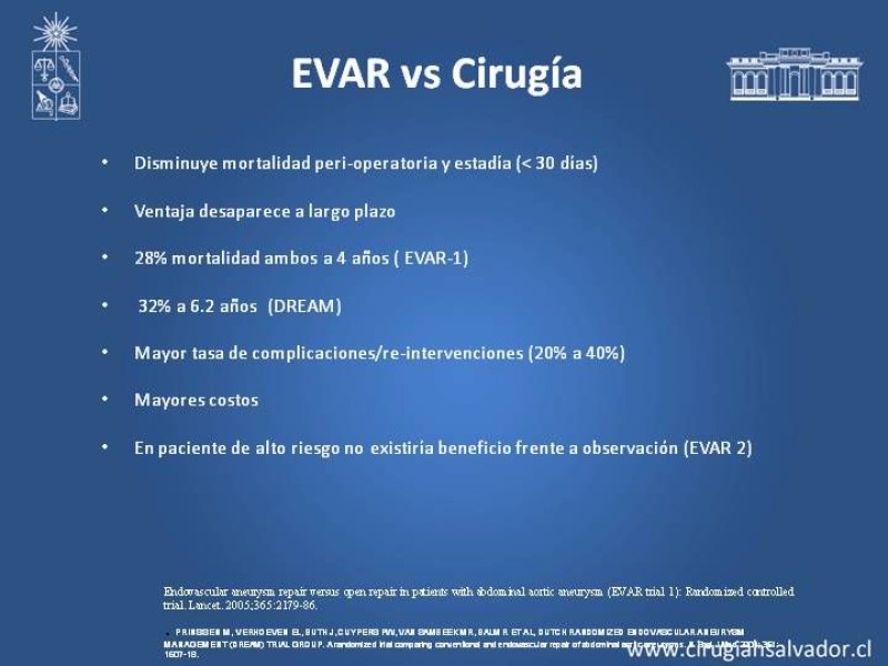 Diapositiva 8 de Complicaciones de EVAR