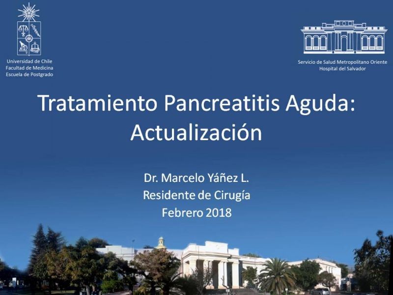 Diapositiva 15 de Tratamiento Pancreatitis Aguda: Actualización