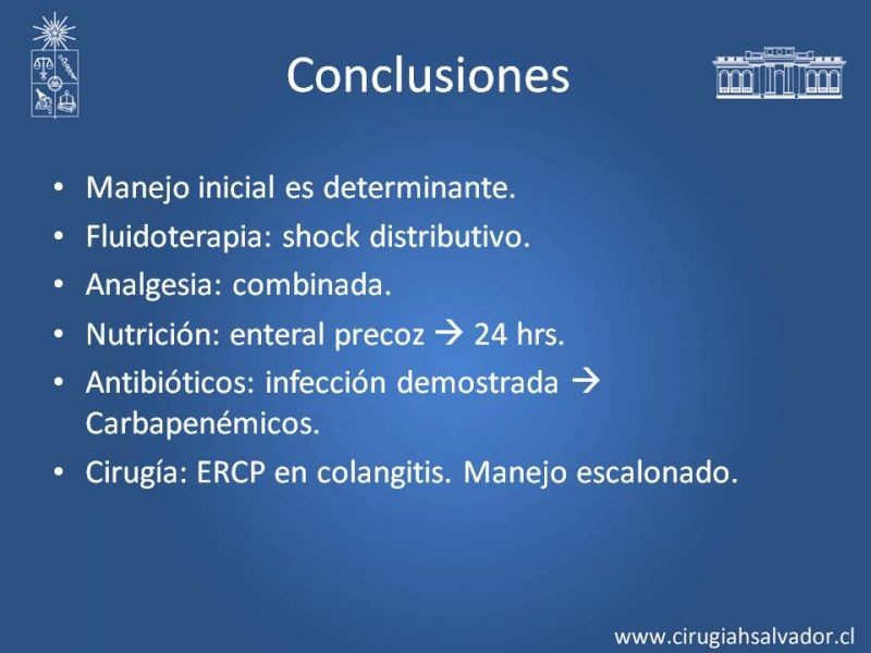Diapositiva 14 de Tratamiento Pancreatitis Aguda: Actualización