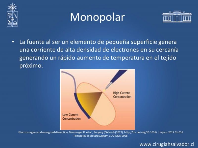 Diapositiva 5 de Electrocirugía y suturas mecánicas