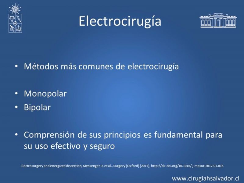 Diapositiva 3 de Electrocirugía y suturas mecánicas