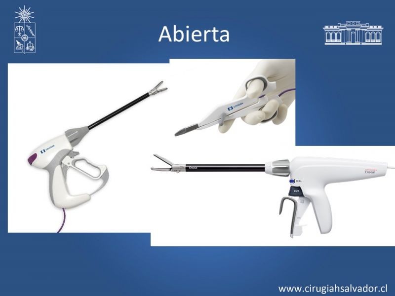 Diapositiva 15 de Electrocirugía y suturas mecánicas