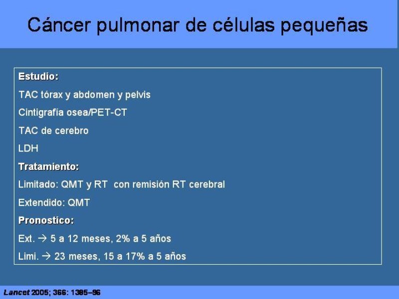 Diapositiva 45 de Cáncer Pulmonar
