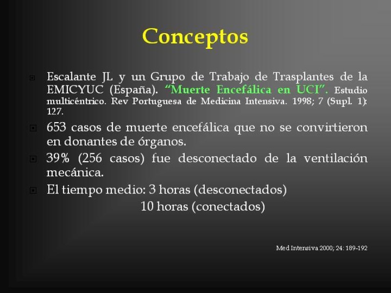 Diapositiva 11 de Muerte cerebral