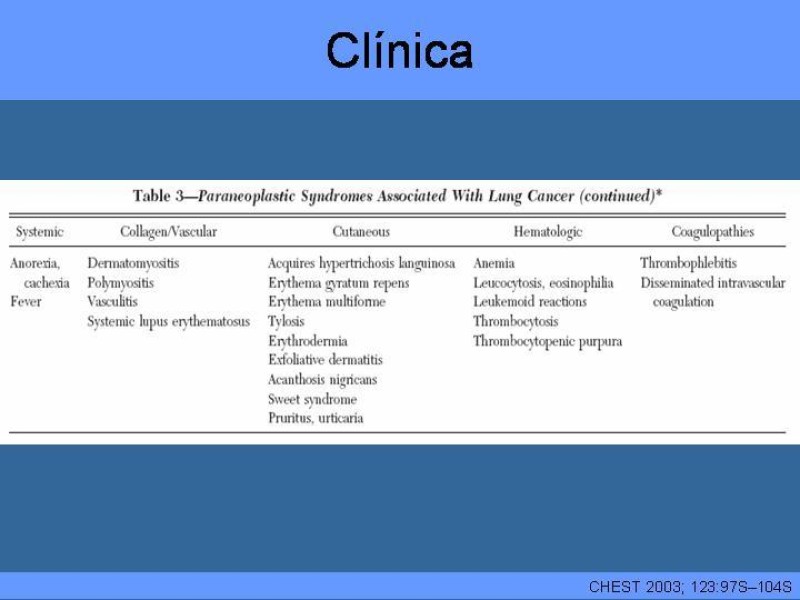 Diapositiva 8 de Cáncer Pulmonar