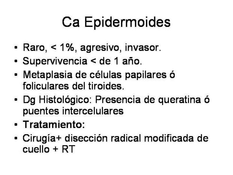 Diapositiva 41 de Cáncer de Tiroides
