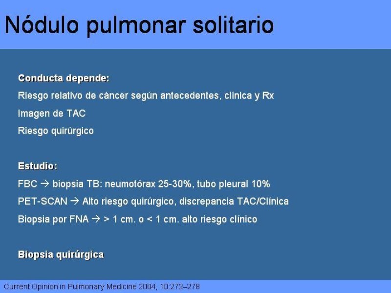 Diapositiva 18 de Cáncer Pulmonar