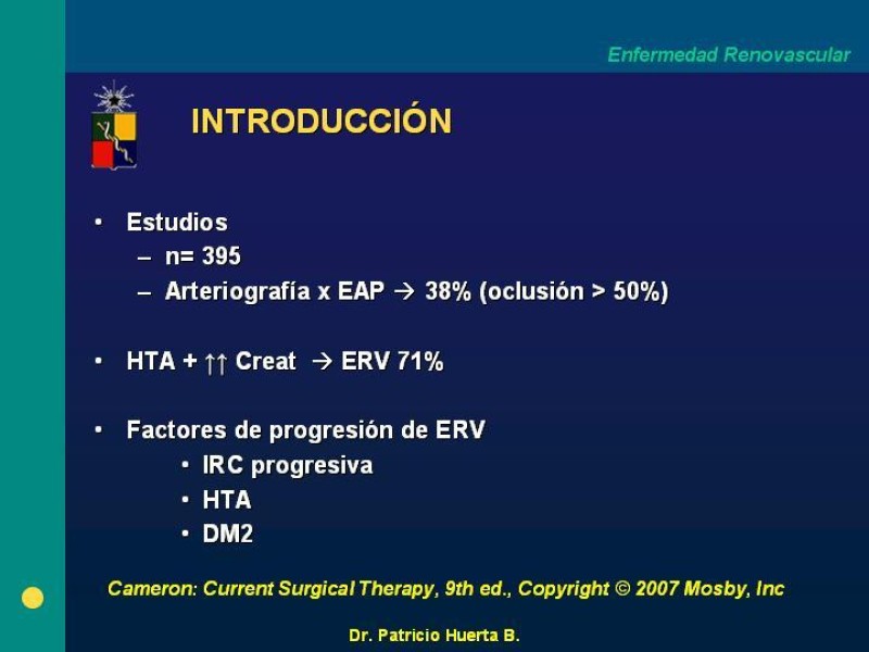 Diapositiva 4 de Enfermedad renovascular (ERV)