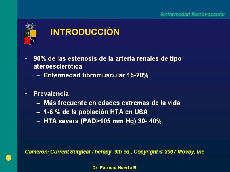 Diapositiva 2 de Enfermedad renovascular (ERV)