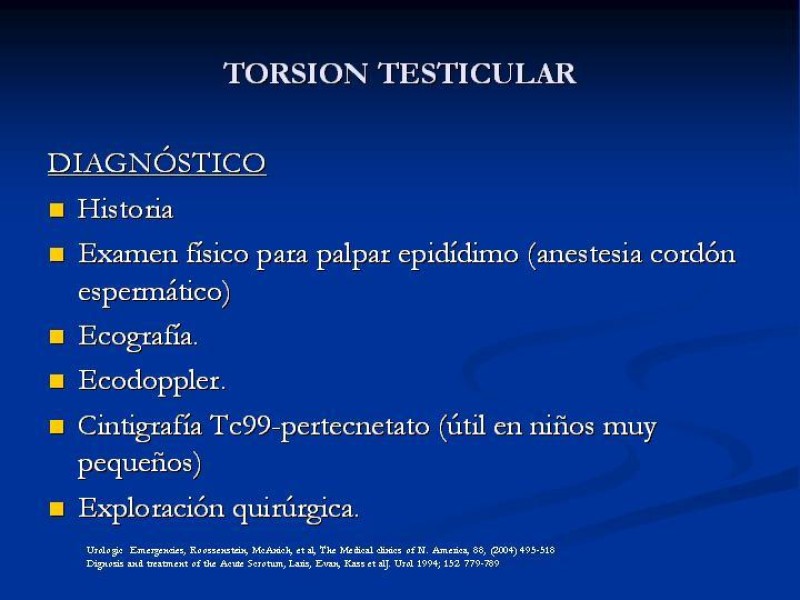 Diapositiva 8 de Síndrome de escroto agudo