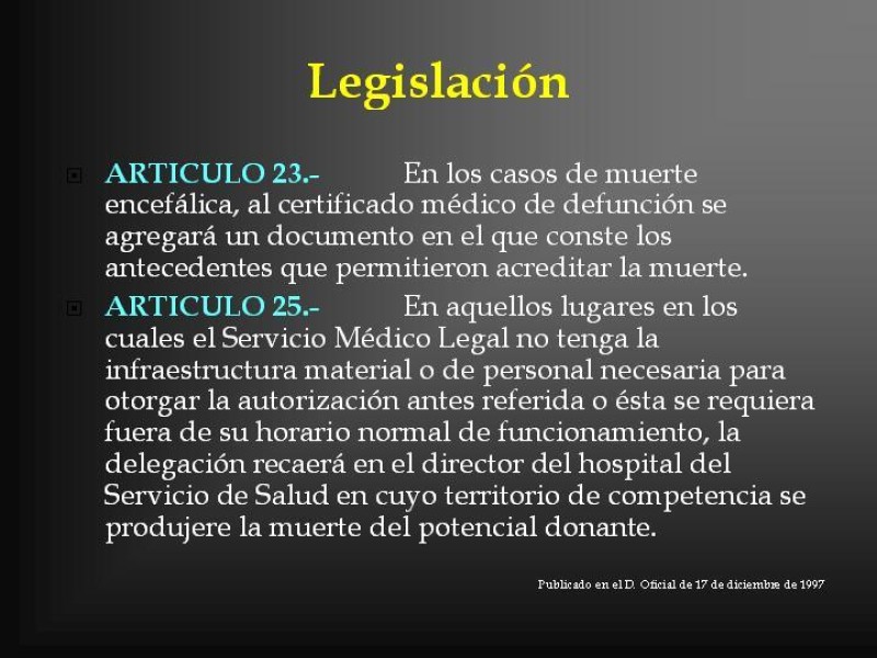 Diapositiva 19 de Muerte cerebral