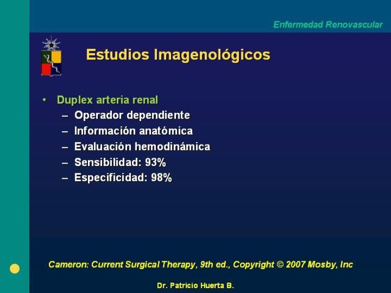 Diapositiva 8 de Enfermedad renovascular (ERV)