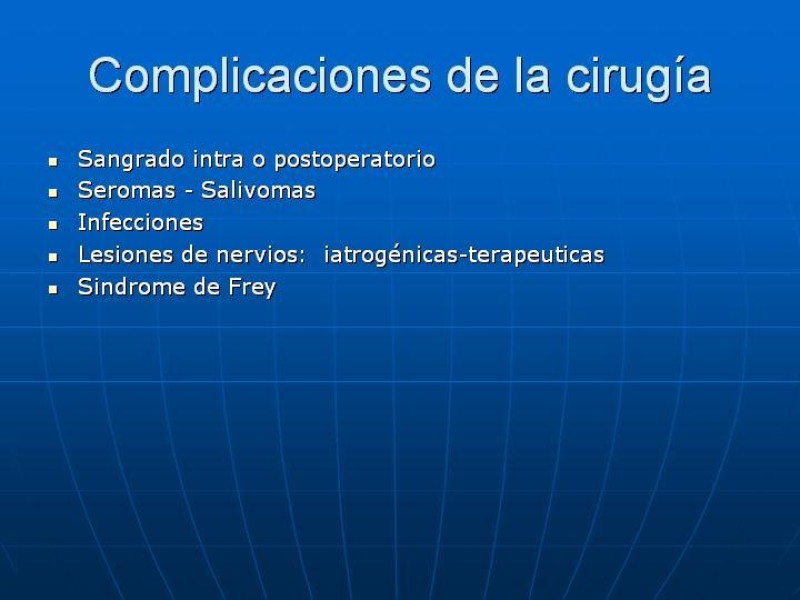 Diapositiva 27 de Tumores de las Glándulas Parótidas