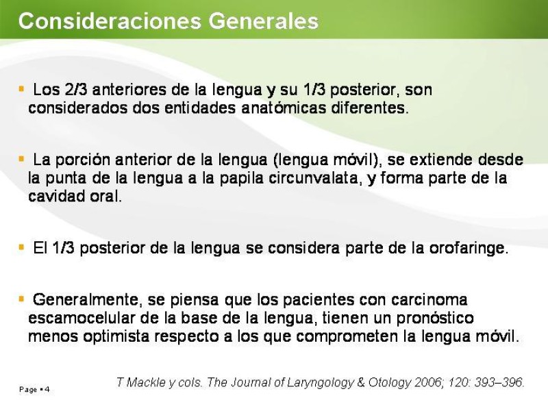 Diapositiva 3 de Cáncer de Lengua