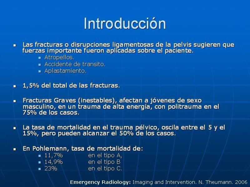 Diapositiva 4 de Fractura de Pelvis