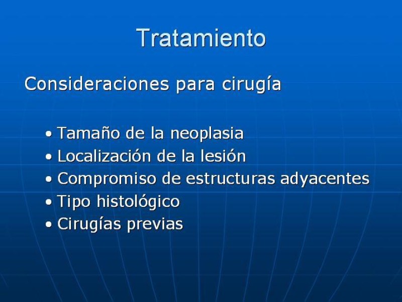 Diapositiva 22 de Tumores de las Glándulas Parótidas