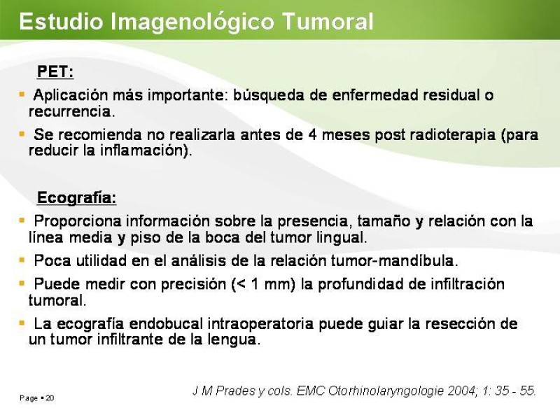 Diapositiva 19 de Cáncer de Lengua