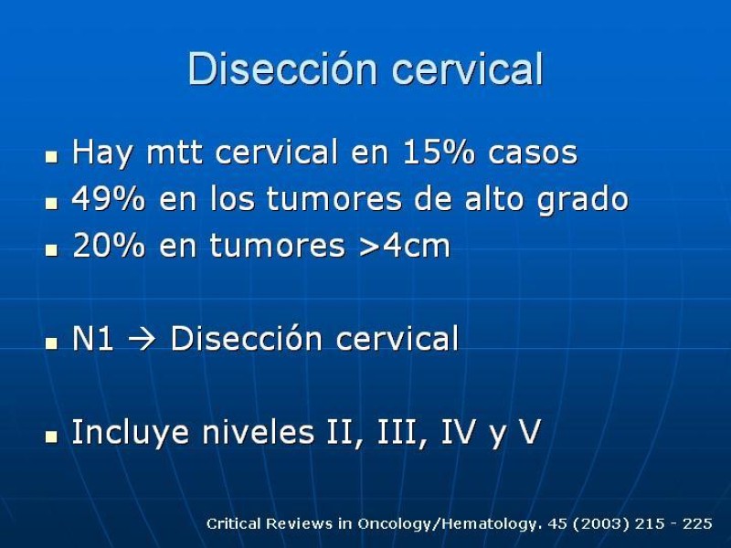 Diapositiva 26 de Tumores de las Glándulas Parótidas