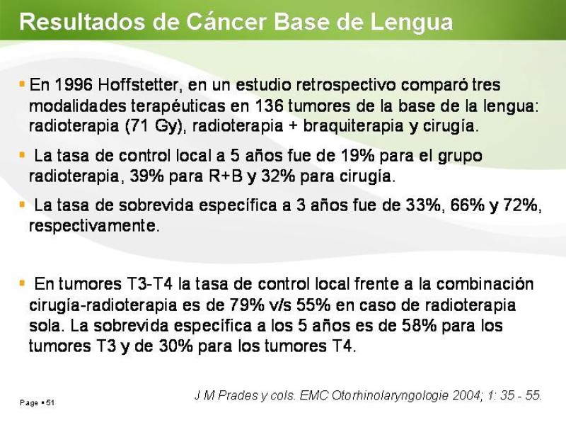 Diapositiva 50 de Cáncer de Lengua