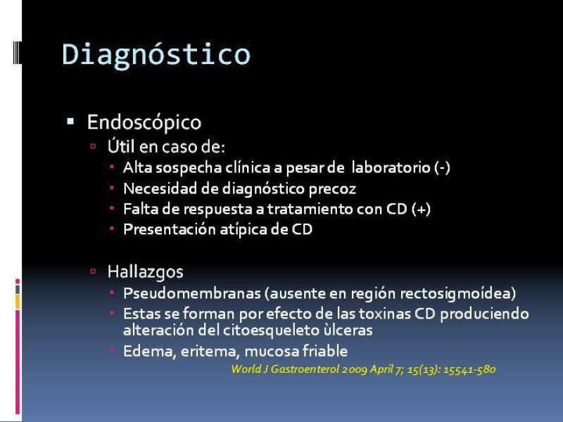 Diapositiva 12 de Diarrea asociada a antibióticos