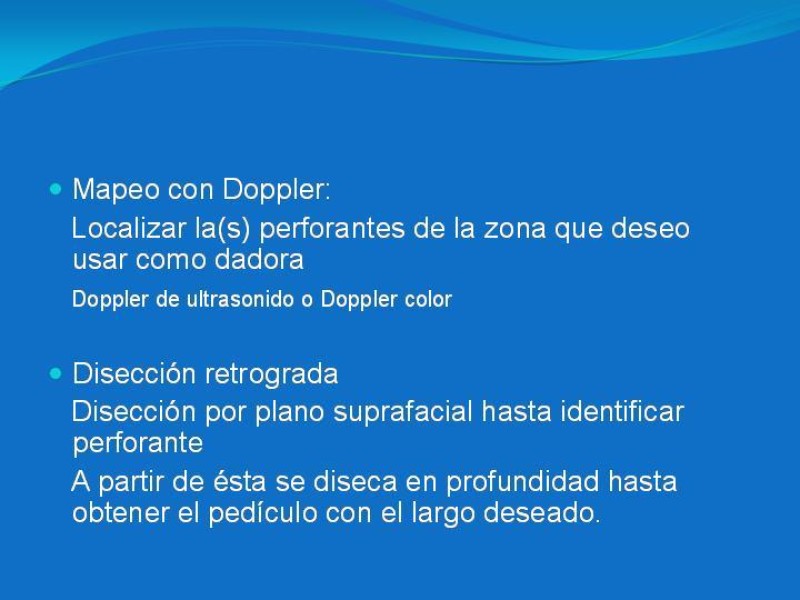 Diapositiva 12 de Colgajos estilo libre: Aplicación en cirugía reparadora