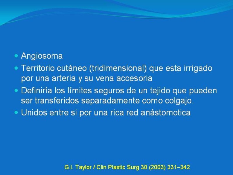 Diapositiva 5 de Colgajos estilo libre: Aplicación en cirugía reparadora