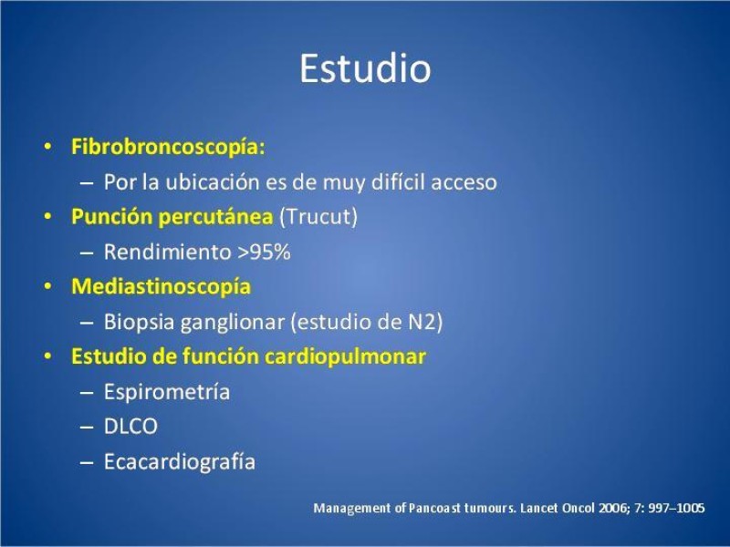 Diapositiva 12 de Tumor de Pancoast