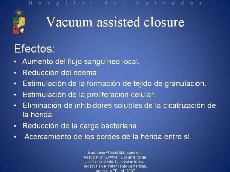 Diapositiva 20 de Vacuum-Assisted Closure en laparotomía. 
