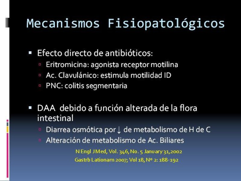 Diapositiva 2 de Diarrea asociada a antibióticos