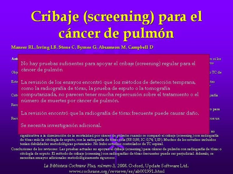 Diapositiva 13 de Cáncer de pulmón