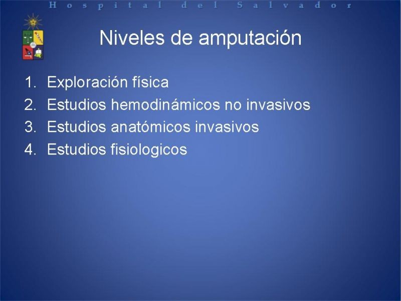 Diapositiva 9 de Amputaciones de extremidades inferiores