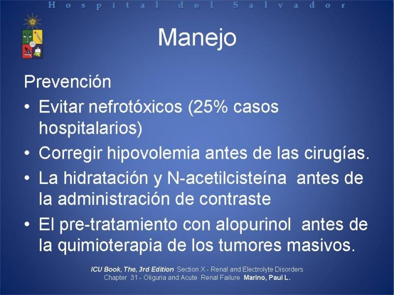 Diapositiva 19 de Falla Renal Aguda
