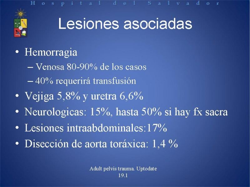 Diapositiva 6 de Trauma de pelvis
