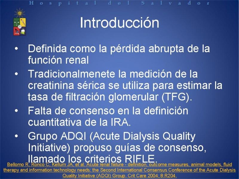 Diapositiva 1 de Falla Renal Aguda
