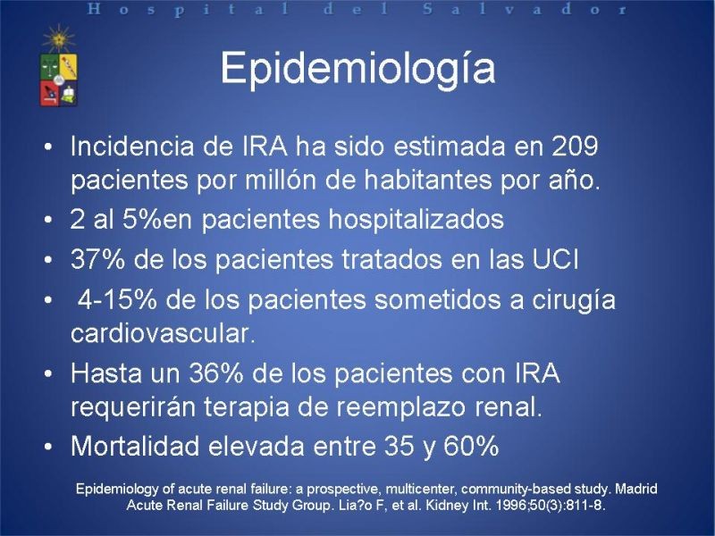 Diapositiva 3 de Falla Renal Aguda