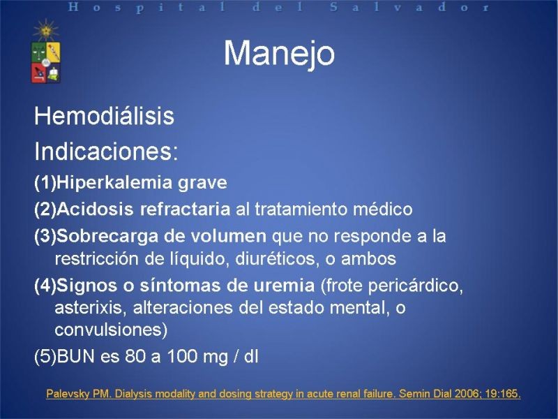 Diapositiva 20 de Falla Renal Aguda