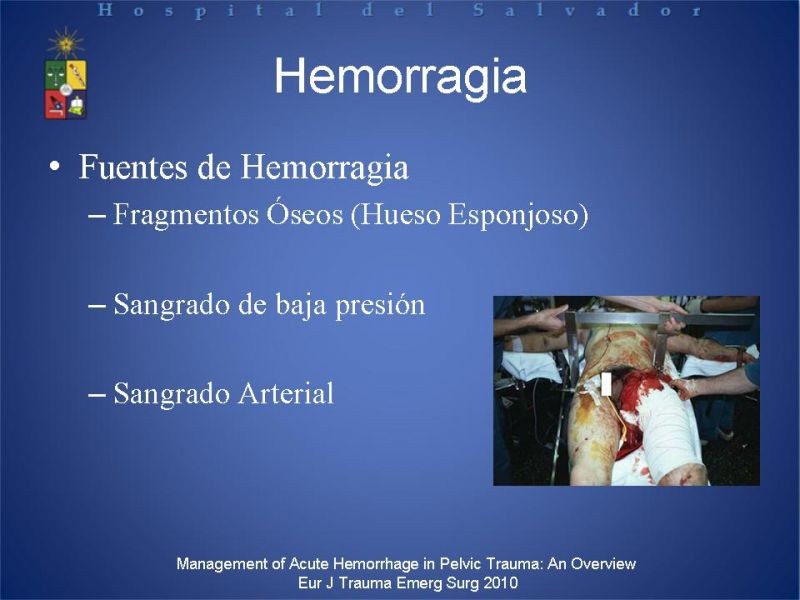 Diapositiva 7 de Trauma de pelvis