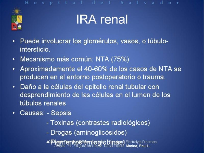 Diapositiva 7 de Falla Renal Aguda